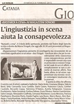 L'ingiustizia in scena aiuta la consapevolezza - Bastardi A Cena